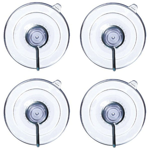 No Logo 7500-77-1043 Suction Cups with Hooks, 4 Pack