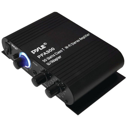 Pyle PFA300 PFA300 Hi-Fi 90-Watt-Max 2-Channel Stereo Class-T Amp