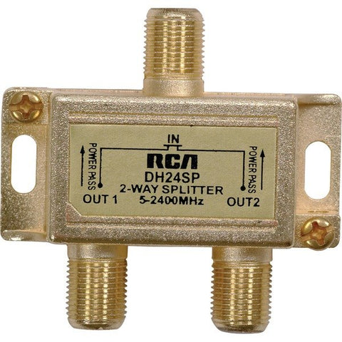 RCA DH24SPE 2-Way 2.4-GHz Bi-Directional Coaxial Splitter