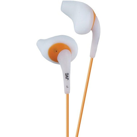 JVC HAEN10-W-K Gumy Sport Earbuds, HA-EN10 (White)