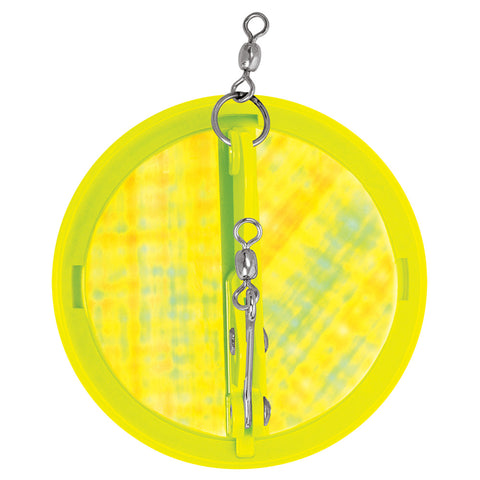 Luhr-Jensen 2-1/4" Dipsy Diver - Chartreuse/Silver Bottom Moon Jelly [5560-030-2509]