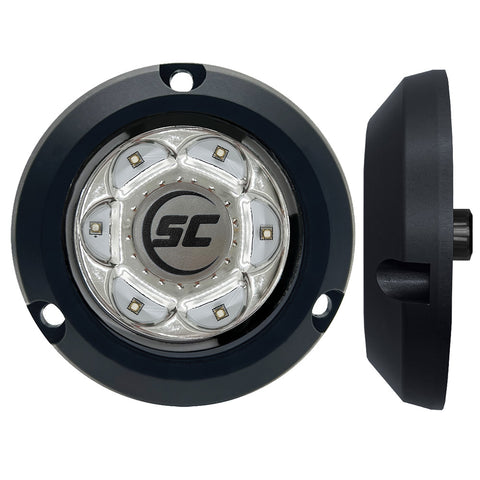 Shadow-Caster SC2 Series Polymer Composite Surface Mount Underwater Light - Great White [SC2-GW-CSM]