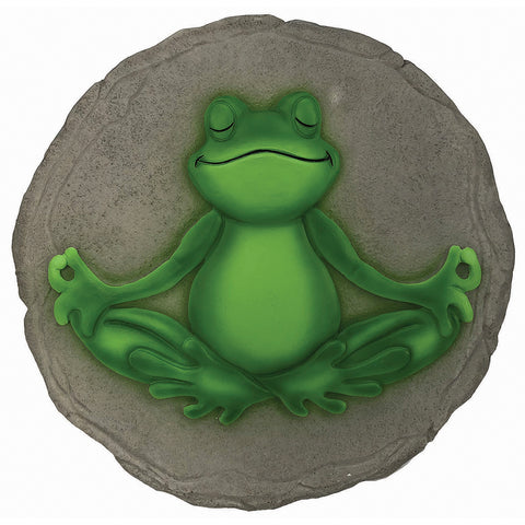 Yoga Frog Stepping Stone
