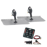 Lenco 12" x 12" Standard Trim Tab Kit w/LED Integrated Switch Kit 12V [15109-103]
