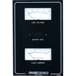 Paneltronics Standard DC Meter Panel w/Voltmeter & Ammeter [9982202B]