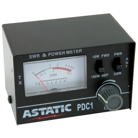 Astatic Compact SWR Meter 302-01637 SWR Meter for CB Radio Antennas