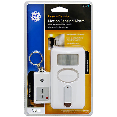 Motion Alarm with Keychain Remote