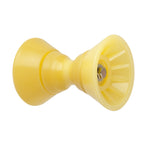 C.E. Smith 4" Bow Bell Roller Assembly - Yellow TPR [29301]