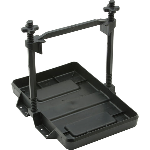 Attwood Heavy-Duty All-Plastic Adjustable Battery Tray - 27 Series [9098-5]