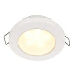 Hella Marine EuroLED 75 3" Round Spring Mount Down Light - Warm White LED - White Plastic Rim - 12V [958109511]