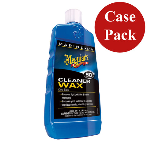 Meguiars Boat/RV Cleaner Wax - 16 oz - *Case of 6* [M5016CASE]