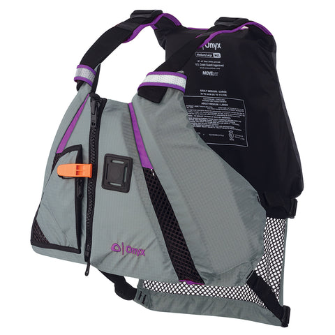 Onyx MoveVent Dynamic Paddle Sports Vest - Purple/Grey - XL/2XL [122200-600-060-18]