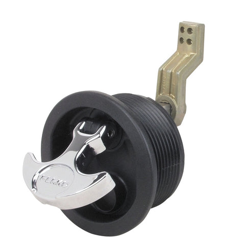 Perko Surface Mount Latch f/Smooth  Carpeted Surfaces w/Offset Cam Bar [1092DP1BLK]