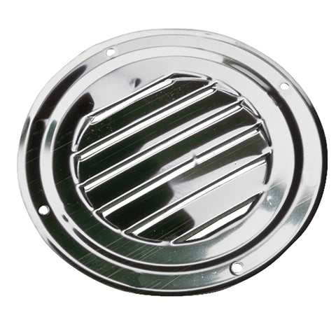 Sea-Dog Stainless Steel Round Louvered Vent - 4" [331424-1]