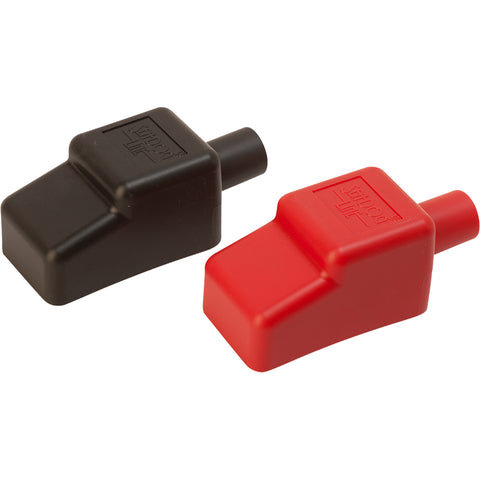 Sea-Dog Battery Terminal Covers - Red/Black - 5/8" [415115-1]