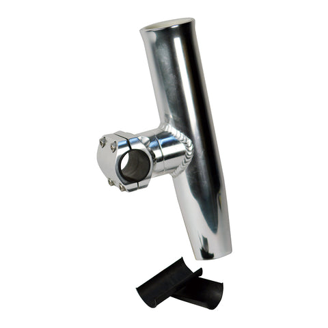 C.E. Smith Adjustable Mid Mount Rod Holder Aluminum 1-1/4" or 1-5/16" w/Sleeve  Hex Key [53771]
