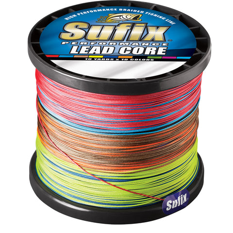Sufix Performance Lead Core - 27lb - 10-Color Metered - 600 yds [668-327MC]