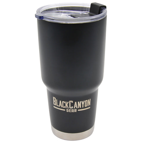 BlackCanyon BCO32OZB 32oz Tumbler Double Wall Vacuum Insulated Travel Mug Stainless Steel Tumbler with Lid Durable Coffee Cup for Cold or Hot Drinks