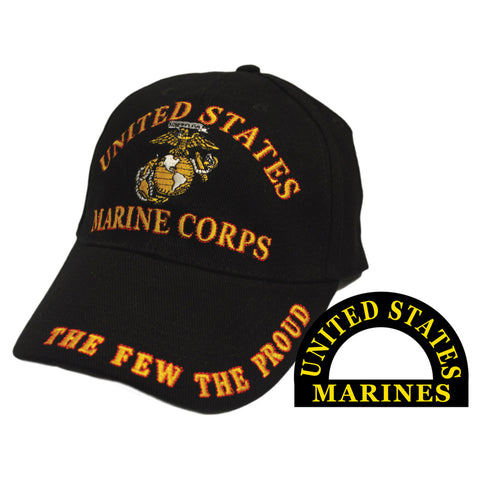 The Few The Proud Marines Cap Black