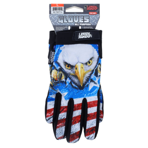 Rip N Tear USA Eagle Gloves Large