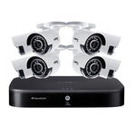 Lorex DK182-88CAE 4K Ultra HD 8-Channel Security System with 2 TB DVR and Eight 4K Ultra HD Color Night Vision Bullet Cameras with Smart Home Voice Control