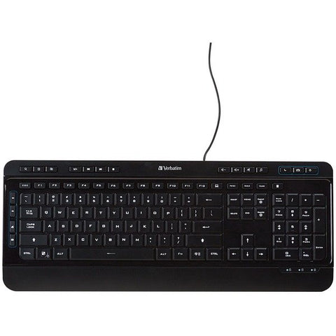 Verbatim 99789 Illuminated Wired Keyboard