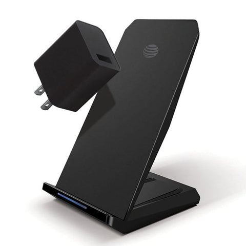 AT&T WCS10 15-Watt Wireless Charging Stand with Quick Charge 3.0 Rapid Charger