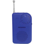 SYLVANIA SRC100-BLUE Portable AM/FM Radio (Blue)