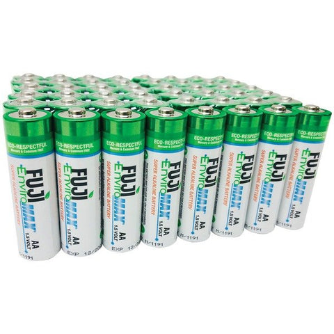 FUJI ENVIROMAX 4300SP48 EnviroMax AA Super Alkaline Batteries (48 Pack)