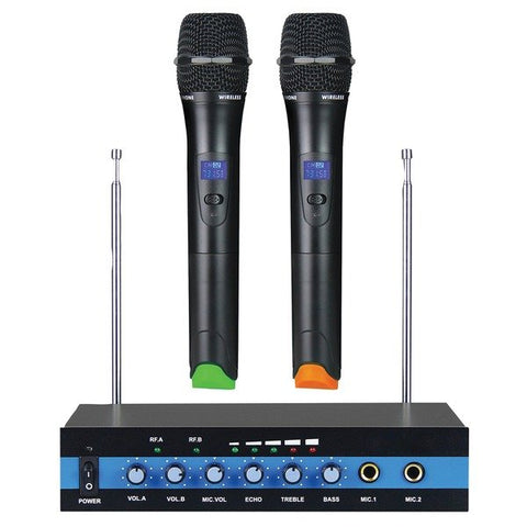 Blackmore Pro Audio BMP-60 BMP-60 Dual-Channel VHF Wireless Microphone System