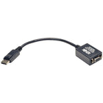 Tripp Lite P134-06N-VGA DisplayPort to VGA Active Cable Adapter, 6"