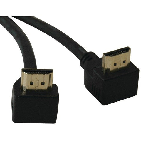 Tripp Lite P568-006-RA2 Ultra HD Right-Angle High-Speed HDMI Gold Cable, 6ft