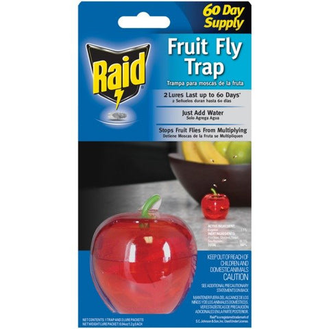 Raid FFTA-RAID Apple Fruit Fly Trap (1 Pack)
