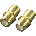 RCA VH66R1 In-Line F-Connectors, 2 Count