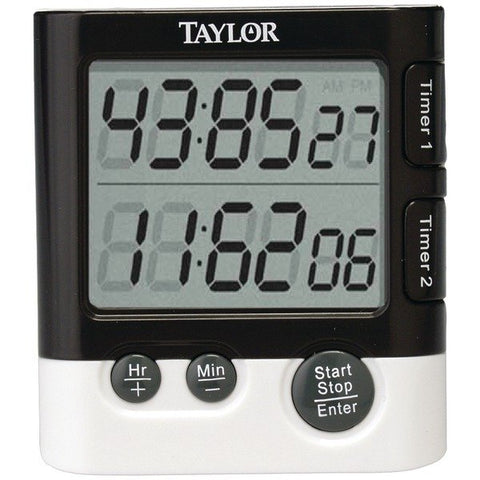 Taylor Precision Products 5828 Dual-Event Digital Timer/Clock