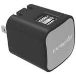 DIGIPOWER IS-AC2D InstaSense 2.4-Amp Dual-USB Wall Charger