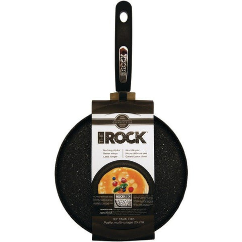 THE ROCK by Starfrit 030320-006-0000 10" Multi Pan with Bakelite Handle