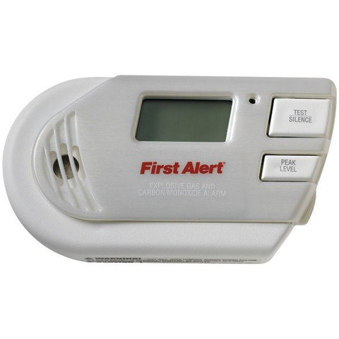 First Alert 1039760 GC01CN Combo Explosive Gas and Carbon Monoxide Alarm with Digital Display