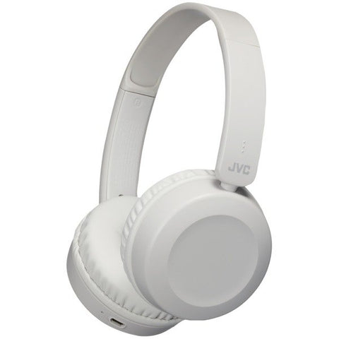 JVC HAS31BTH Foldable Bluetooth On-Ear Headphones (Warm Gray)