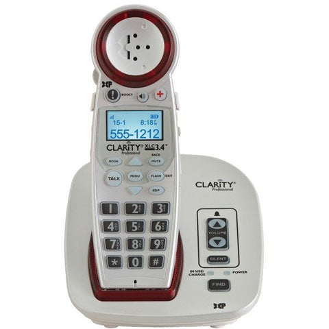 Clarity 59234.001 DECT 6.0 XLC3.4 Plus Extra-Loud Big-Button Speakerphone with Talking Caller ID