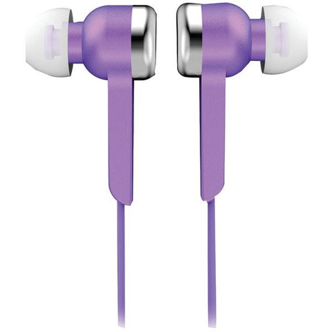 IQ Sound IQ-113 PURPLE Digital Stereo Earphones, IQ-113 (Purple)