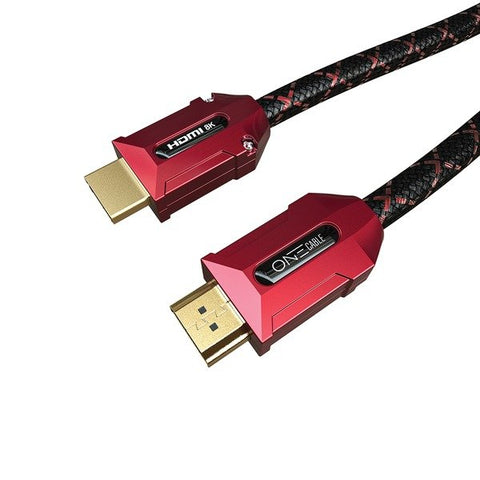 ONE Products by Promounts OCHDMI8001-9 ONE Cable Premium 8K Ultra HD Ready HDMI Cable, 9 Foot