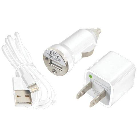 Ultralast CEL-CHG8W Charge & Sync Kit with Lightning to USB Cable (White)