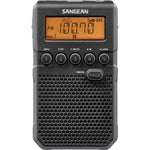 Sangean DT-800BK AM/FM/NOAA Weather Alert Pocket Radio (Black)