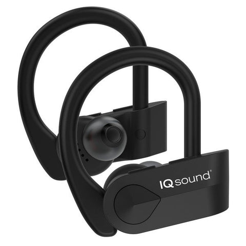 IQ Sound IQ-140TWS - Black True Wireless SPORT Earbuds