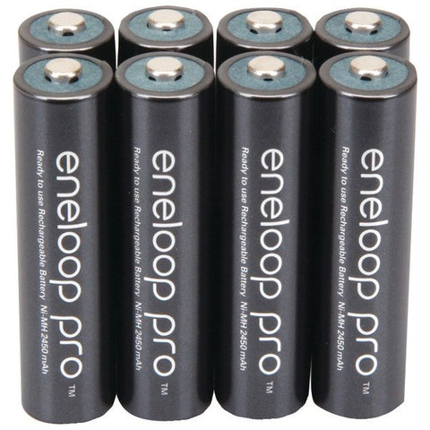 Panasonic BK-4HCCA8BA eneloop Rechargeable XX Batteries, AAA (8 Pack)