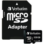 Verbatim 44085 128 GB Premium microSDXC Card with Adapter