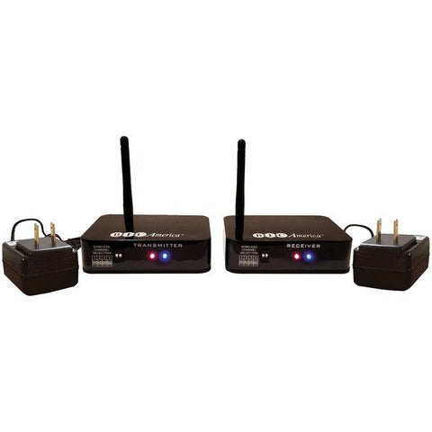 BIC America WTR-SYS WTR-SYS 4-Channel Wireless Audio Transmitter/Receiver Kit for Powered Subs and Speakers