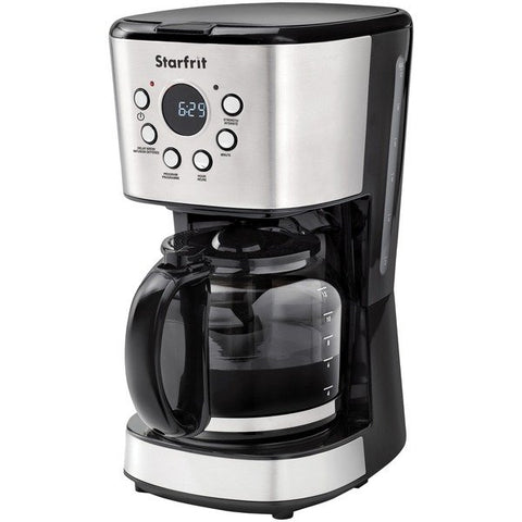 Starfrit 024001-002-0000 900-Watt 12-Cup Drip Coffee Maker Machine