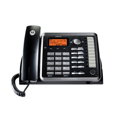 Motorola ML25254 ML25254 2-Line Corded Desk Phone Digital Answering System